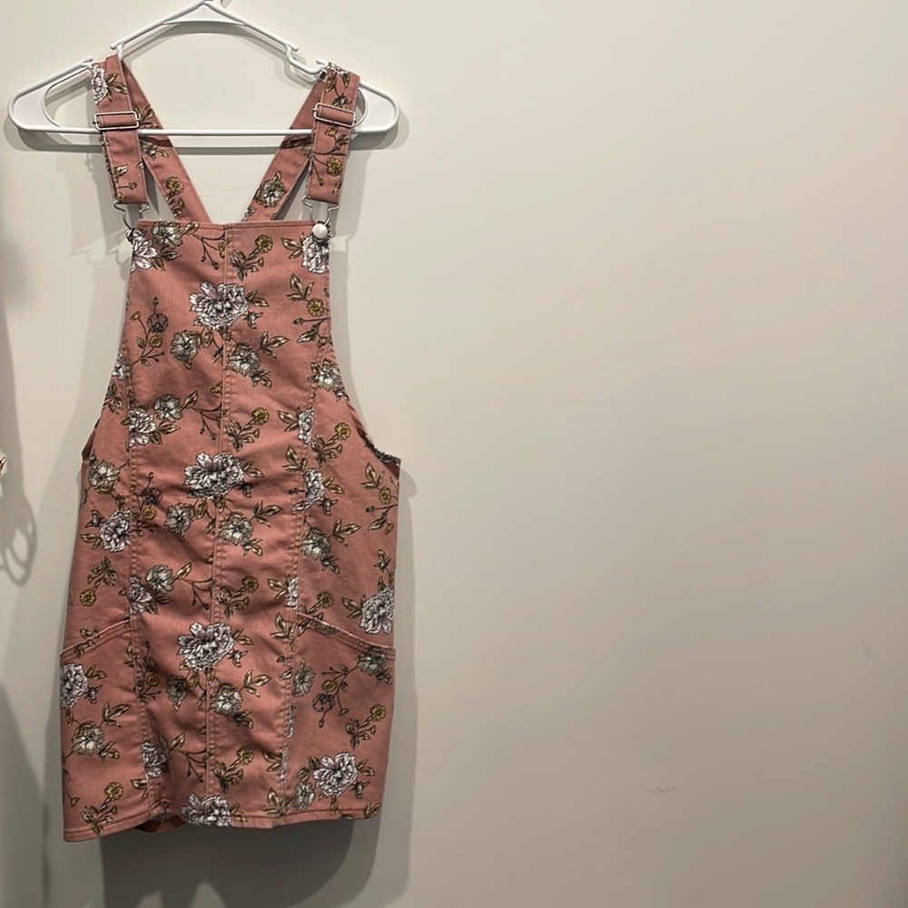 Overall dress floral